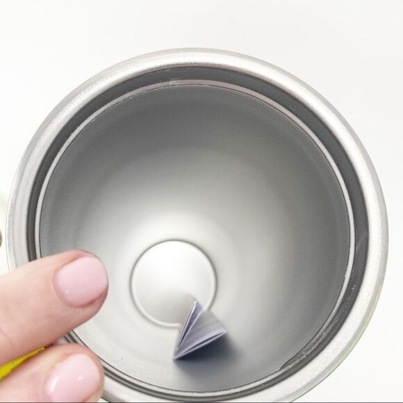 STARBUCKS LIME SPECKLE STAINLESS STEEL COLD CUP VENTI NWT - Picture 9 of 16